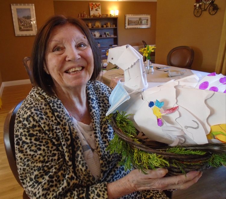 Ready, set, draw – Stratford-upon-Avon care home residents take part in worldwide art festival